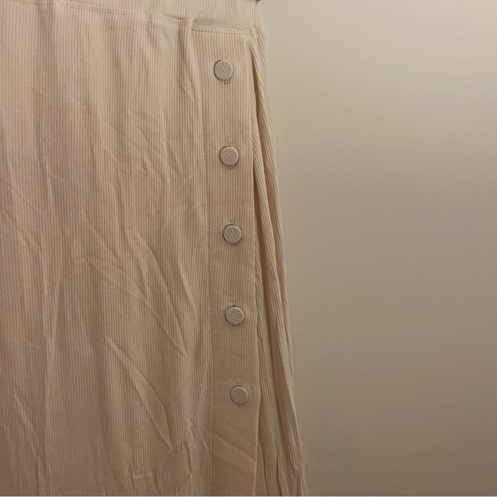 π 2 for $30!! π MABLE Beige Maxi Skirt - Picture 4 of 5